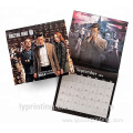 Custom printable folding desk pad calendar printing